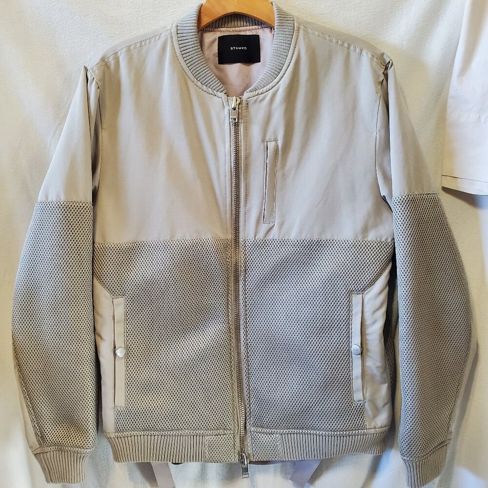 STAMPD Men's "The Regiment" Bomber Jacket Size S